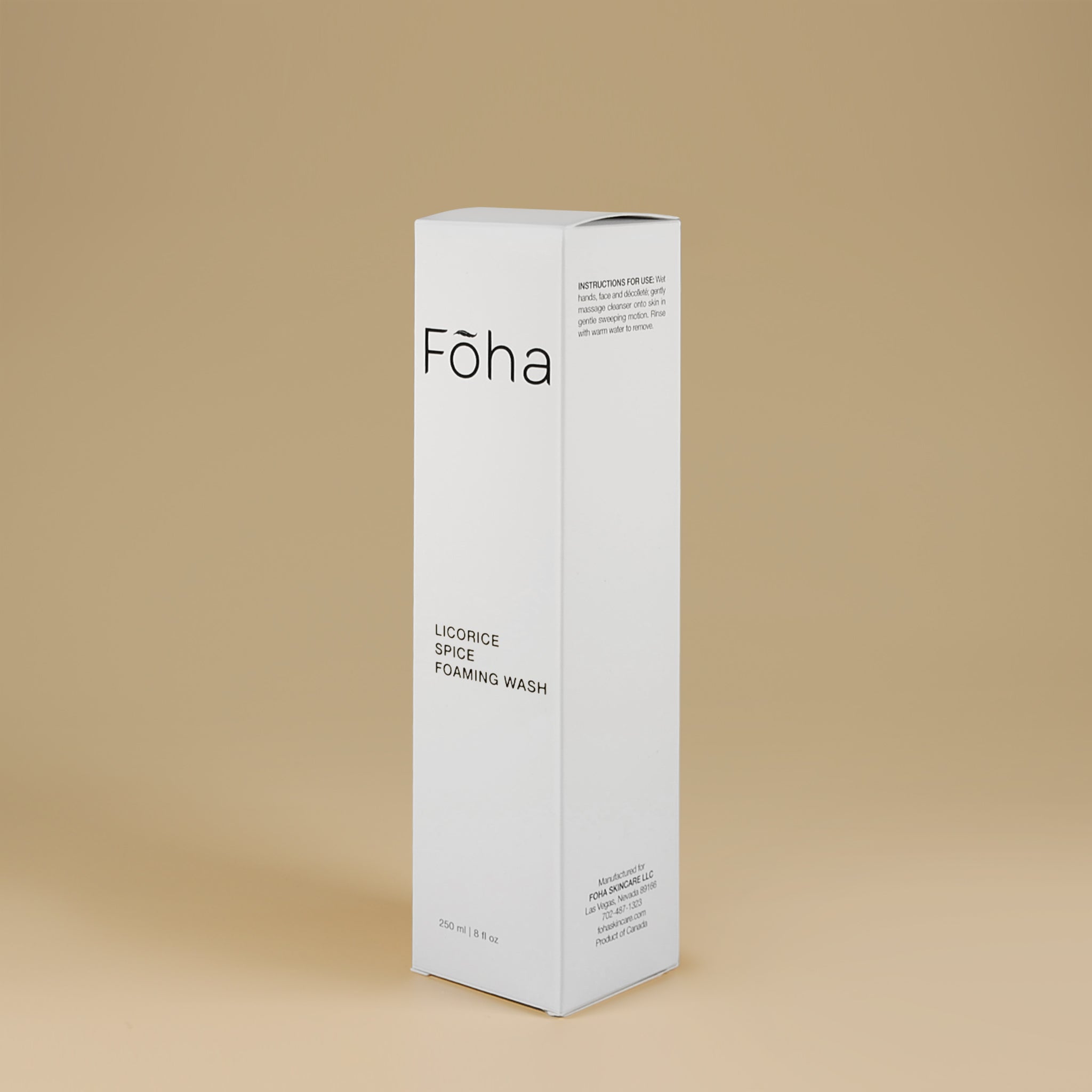 Licorice Spice Foaming Wash